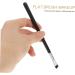 Baluue 6pcs Flat Eyebrow Brush Eyeliner Brush Eye Makeup Brush Eyebrow Makeup Brush Black Artificial Fiber - Buy Online on GoSupps.com
