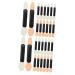 Baluue 100 Pcs Nail Sponge Lipstick Nail Beauty Tool Nail Art for Women Lady Tools Plastic Abs