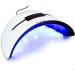 LKE 36W nail dryer LED nail lamp 30/60/90s timing function LCD display and infrared sensor SUN X10PLUS White