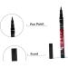 DOITOOL 2pcs Cosmetics Liquid Black Makeup Eye Waterproof Pen Eyeliner 1 count (Pack of 1) As Shownx2pcs - Buy Online on GoSupps.com