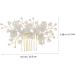 Ipetboom Bridal Comb Pearl Headpiece for Wedding Flower Pearl Hair Accessories Hair Side Comb Wedding Hair Accessories Bride Hair Accessory Bride Headpiece Miss New Chinese Style Hair Comb - Buy Online on GoSupps.com