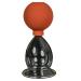 Massage carnacle with ball 60mm to professional medical fireless cupping massage ore hand -shaped Lauschaer glass the original