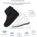 ZJING Adjustable Diabetic Shoes for Men - Warm Fleece, Comfortable & Non-Skid - Black - Size 9.5 - Buy Online on GoSupps.com
