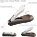 Baby Nail Clippers Set with Cute Case - Newborn Manicure Kit for New Mom Grooming Gift (Bronze+White) - Buy Online on GoSupps.com