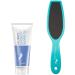Hydrating Intense Moisture Cream for Feet 75ml with Rough Skin Exfoliating Foot Paddle - Buy Online on GoSupps.com