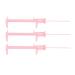 Microblading Ruler Smooth Surface Brow Mapping Ruler Precise Positioning Clear Scale Independent Using for Beauty Salon (Pink)