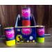 Holi ke rang gulaal holi Indian festival color items color pack of 6 gift box - Buy Online on GoSupps.com