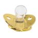 Bling Baby Pacifier - Anti-Static Gold Pacifier for Newborns & Toddlers (6-18 Months) - Perfect for Outdoor Use | Shop Now! - Buy Online on GoSupps.com