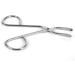 Minkissy Stainless Steel Eyebrow Tweezer Scissor Shaped Eyebrow Tweezer Clip Flat Tip Tweezers Hair Plucker for Men Women (Silver) - Buy Online on GoSupps.com