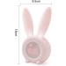 Homealexa Cute Rabbit Kids Alarm Clock - Creative Bedside Lamp with Snooze Function & Time-Controlled Night Light for Girls - Pink - Buy Online on GoSupps.com