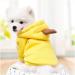 Xiaoyu Dog Hoodies - Warm Sweatshirt Coat for Puppies | Autumn Winter Fruit Hood Banana - XXL Yellow - Buy Online on GoSupps.com