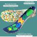 Breathable Memory Foam Insoles for Men & Women - Arch Support Shoe Pads for Sports - Buy Online on GoSupps.com