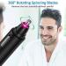 Buy Ear and Nose Hair Trimmer - Hygienic Grooming Tool with Rinseable Heads for Unisex | Fast International Shipping - Buy Online on GoSupps.com