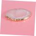 VILLCASE Nail Art Palette Tray - Round Mixing Palette for Gel Polish & Cosmetic Use | Premium Quality White Nail Art Tools - Buy Online on GoSupps.com