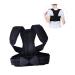 Posture Brace for Men & Women | Adjustable Posture Support for Teens | Universal Fit - 1pc Black - Buy Online on GoSupps.com