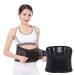 Buy Dorbi Summer Back Support Lumbar Belt for Men & Women - Prevent Injuries & Scoliosis - Breathable Black Size XL/X-Large - Buy Online on GoSupps.com