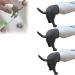Pooping Dog Butt Toothpaste Topper Puppy Butt Toothpaste Cap Dispenser - Hilarious Gift for All Ages (Gray 3-Pack) Grey 3-Pack