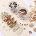 6 Boxes Metallic Sparkly Mica Flakes - Nail Sequins for Stunning Nail Art Decoration & Manicure Tools - Buy Online on GoSupps.com
