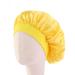LEORX 5pcs Children Satin Sleeping Cap Set - Soft Bonnet with Wide Elastic Band for Kids (Yellow Purple Black Pink Red) - Buy Online on GoSupps.com