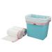 Doryh 2.5 Gallon White Drawstring Trash Bags, 2 Rolls/120 Counts 120 Count (Pack of 2)