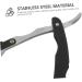 Angoily 3-PTH Manual Razor for Men | Rustproof Steel Hairdresser & Eyebrow Shaper - Premium Quality Shaving Tool - Buy Online on GoSupps.com