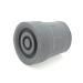 Qty: 10x 25mm 1" Heavy Duty Rubber Ferrules For Walking Frames - Grey - By Lifeswonderful