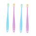 Plafope 4 pieces toothbrush oral care toothbrush tooth cleaning Tool toothbrush for infants tooth cleaning tools Training toothbrush