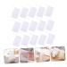 Buy NOLITOY 100 Pcs Soap Bag Foam Net - Mesh Soap Pouch & Saver for Body & Facial - White Shower Loofah - 12x9CM - Perfect for International Shipping - Buy Online on GoSupps.com