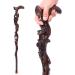 Cane Adjustable Crutches Wood Cane Exquisite Carving Walking Canes As Gifts Walking Sticks Hand Crutch Crutches Made of Ebony Wood Fashionable Sturdy Stabl decorate Selfless dedication