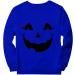 Halloween Costumes Round Neck Casual Long Sleeve Sweatshirt Top Pullover Fleece Sweater Women Blue Large - Buy Online on GoSupps.com