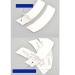 Sujurio 72Pc/Lot No-Shine Wig Tape Double Adhesive Hair Extension Tape Strips Waterproof for Toupee/Lace Front Wigs Film Bonding - Buy Online on GoSupps.com