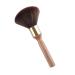 MAGICLULU 1pc Cleaning Brush Beard Sweeping Brush Retro Beard Brush Barber Shop Brush Neck Broken Hair Brush Barber Hair Hair Brush Hair Cutting Brush Beard Removing Brush 24x5cm Coffee