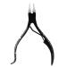 HCHGJKN Nail Clippers Black Toenail Ingrown Nail Art Cuticle Nipper Clipper Edge Cutter Manicure Scissor Plier Tool Pedicure Dead Skin Remover(First Grade)