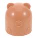 KOMBIUDA Porte-poudre Compact Plastique Ours Bo te Rechargeable pour Gar on Fille tui de Voyage L ger et Portable pour Poudre R cipient Vide pour Gar on Fille