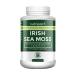Irish Sea Moss Capsules Bladderwrack and Burdock Root - 3280mg per Serving - One a Day High Strength - Wild Harvested - Natural Source of Iodine - Chondrus Crispus - 60 Vegan Capsules - nutripact