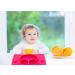 Silicone Divided Toddler Plates - Non Slip Suction Plates for Babies & Kids - BPA Free FDA Approved - 7owl-red - Buy Online on GoSupps.com