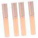 Didiseaon 4 Pcs Lip Brush Silicone Lip Applicator Silicone Makeup Applicator Eyeshadow Lip Scrub Brush Silicone Lip Scrubber Lipstick Brush Lip Balm Applicator Silicone Brush 8.20X1.20X1.20CMx2pcs Pinkx2pcs