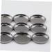 CRILSTYLEO 3pcs 15 Empty Cosmetic Case Travel Cosmetic Case Travel Makeup Case Empty Makeup Eyeshadow Silver - Buy Online on GoSupps.com