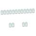 MAGICLULU 16 Boxes Double Eyelid Sticker Beauty Supplies Eyes Cosmetics Accessories Makeup Supplies Eye Makeup Tape Double-sided Tape Double Side Tape Woman Beauty Products Glue Shaping