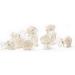 10 Beige Rose Hair Clips - Bridal Hair Accessories Pack | Elegant Hair Clips for Weddings - Buy Online on GoSupps.com