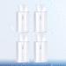4 Pack Lockable 100ml Clear Pump Dispenser Bottles - Ideal for Travel Toner & Lotion - Perfect Cosmetic Organizer - Buy Online on GoSupps.com