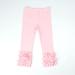 Hoolchean Girls Cotton Ruffle Leggings - Slim Pink (5-6 Years) - Buy Online on GoSupps.com