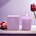 Decorative Soy Wax Candle - Luxurious Lavender Vanilla Scent in Black Matt Glass | 40 Hour Burn Time | Relaxing & Aesthetic Home Decor - Buy Online on GoSupps.com