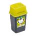 Sharpsafe 1 Litre 5th Generation Yellow /Grey -Sharps Bin Clinical Waste Disposal - Buy Online on GoSupps.com