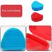 Buy Taoranju 2-Piece Orthodontic Retainer Cases - Ventilated Dental Storage Boxes in Red & Blue for Mouth Protection - Buy Online on GoSupps.com