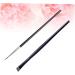 Mikinona Makeup Brush 2pcs Brush Eyeliner Liquid Cosmetic Horsehair Eyeshadow Eye Makeup Tools Liquid Eyeliner - Buy Online on GoSupps.com