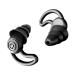 1 Pair Silicone Quiet Ear Plugs Reusable Noise Reduction Earplugs Hearing Protection Earplug for Sleeping Noise Cancelling - Black