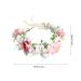 Flower Crown Headdress for Weddings & Festivals | Floral Wreath Hair Accessories - Buy Online on GoSupps.com
