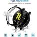 Tensea 2Pack Samsung Galaxy Watch Active 2 Screen Protector Case 44mm - Full Around Cover for Galaxy Watch Active2 44 - Black - Buy Online on GoSupps.com
