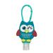 GOODYEZZ Hand Sanitizer Holder Cute Owl Hand Sanitizer Holder for Backpack For 1 oz Bottle